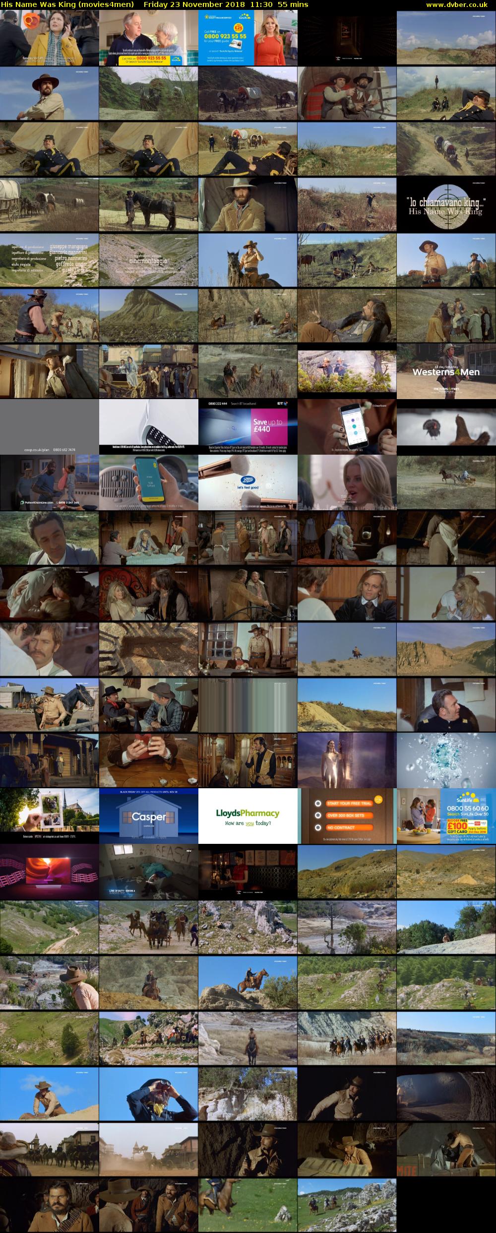 His Name Was King (movies4men) Friday 23 November 2018 11:30 - 12:25