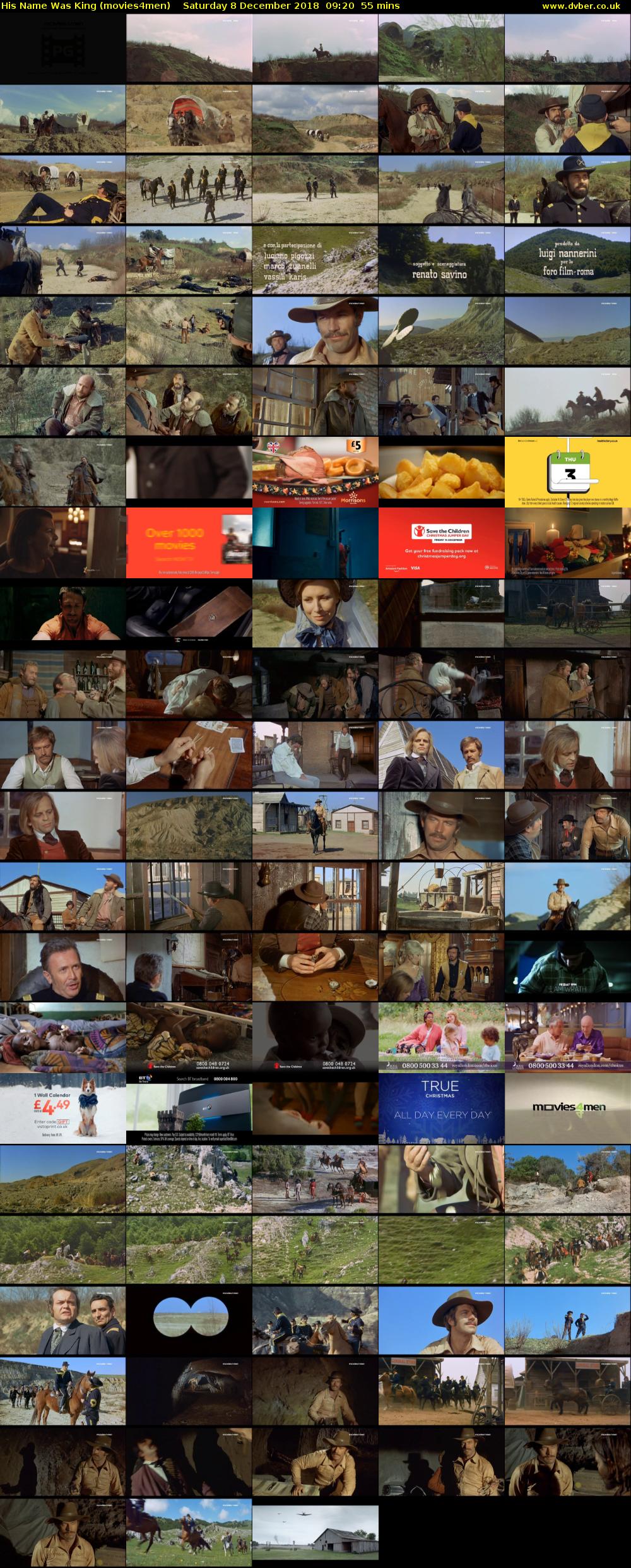 His Name Was King (movies4men) Saturday 8 December 2018 09:20 - 10:15