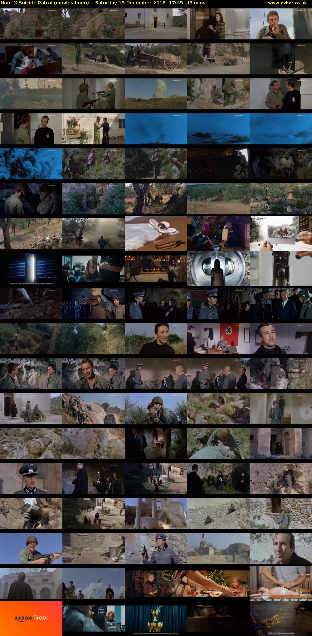 Hour X Suicide Patrol (movies4men) Saturday 15 December 2018 17:45 - 18:30