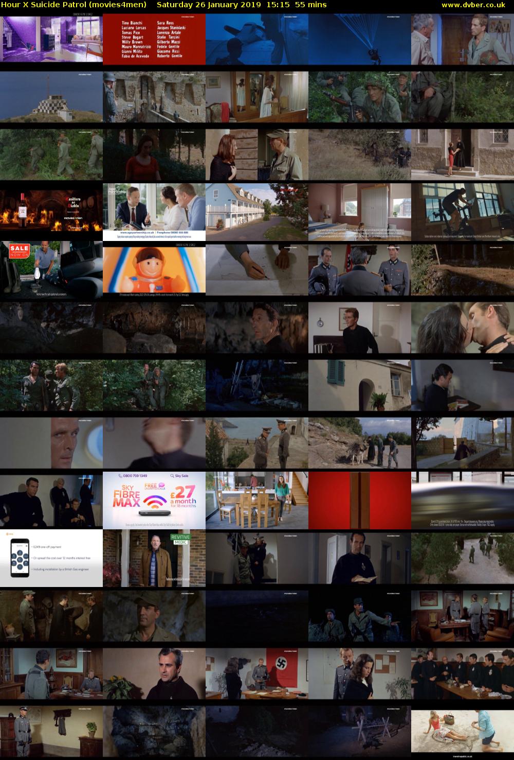 Hour X Suicide Patrol (movies4men) Saturday 26 January 2019 15:15 - 16:10