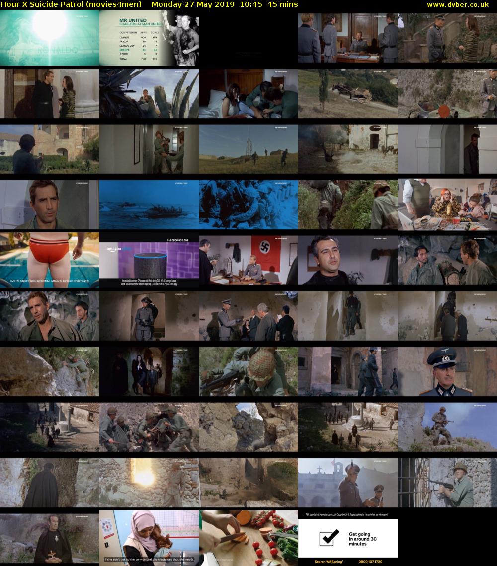 Hour X Suicide Patrol (movies4men) Monday 27 May 2019 10:45 - 11:30