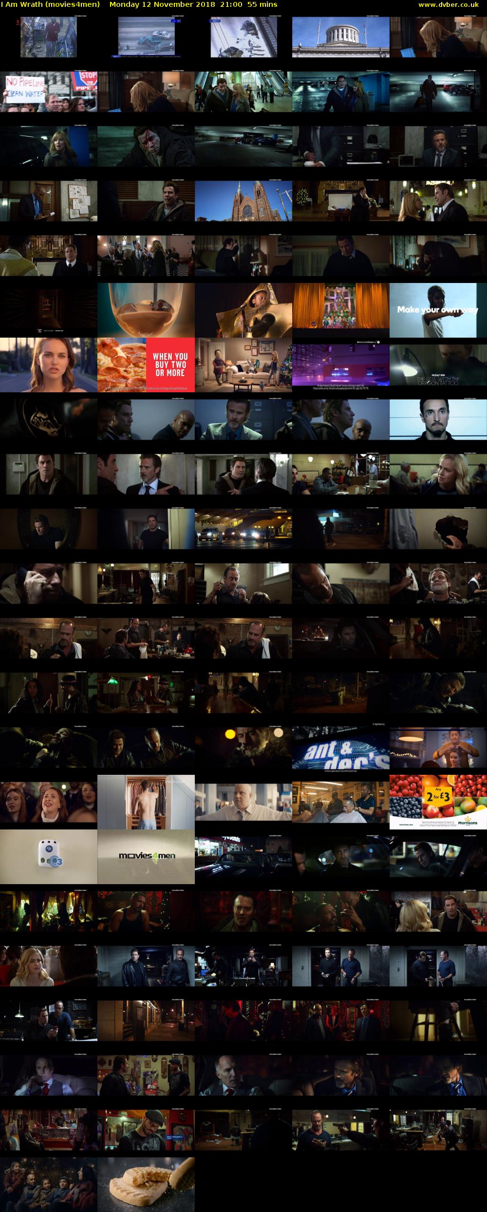 I Am Wrath (movies4men) Monday 12 November 2018 21:00 - 21:55