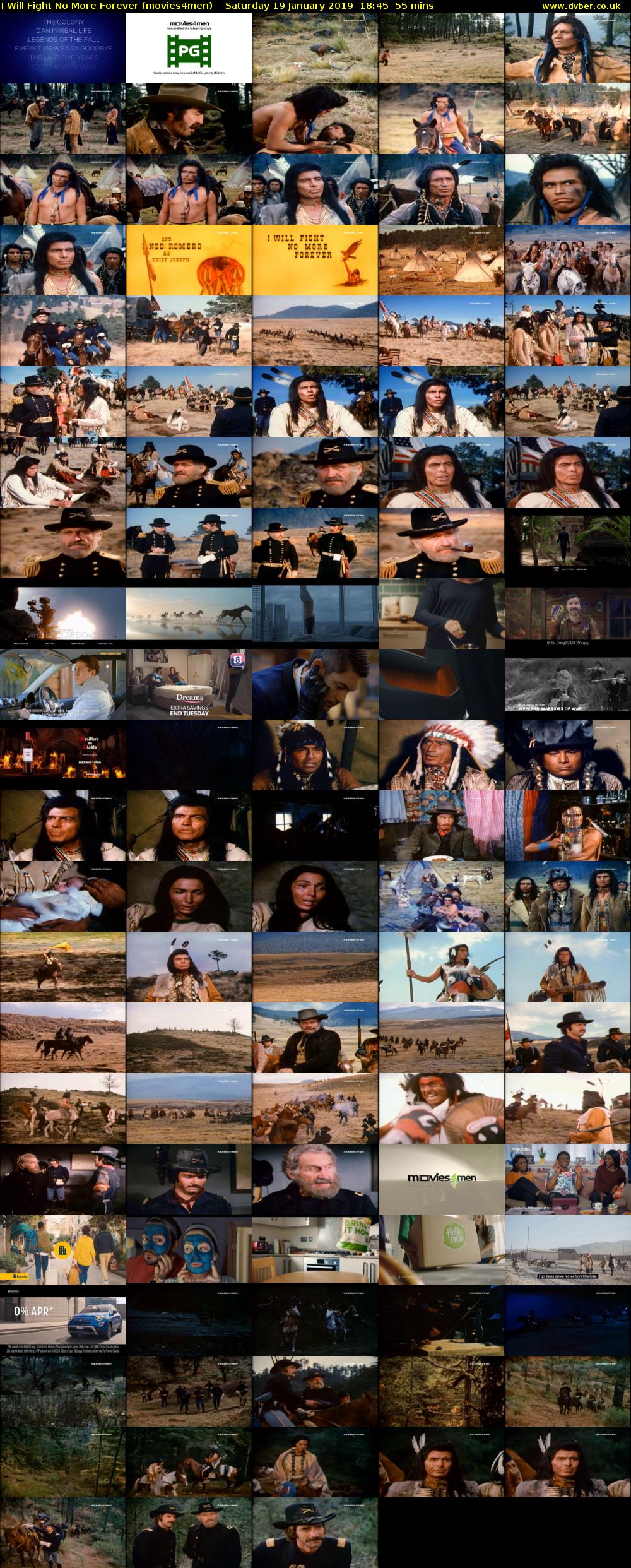 I Will Fight No More Forever (movies4men) Saturday 19 January 2019 18:45 - 19:40