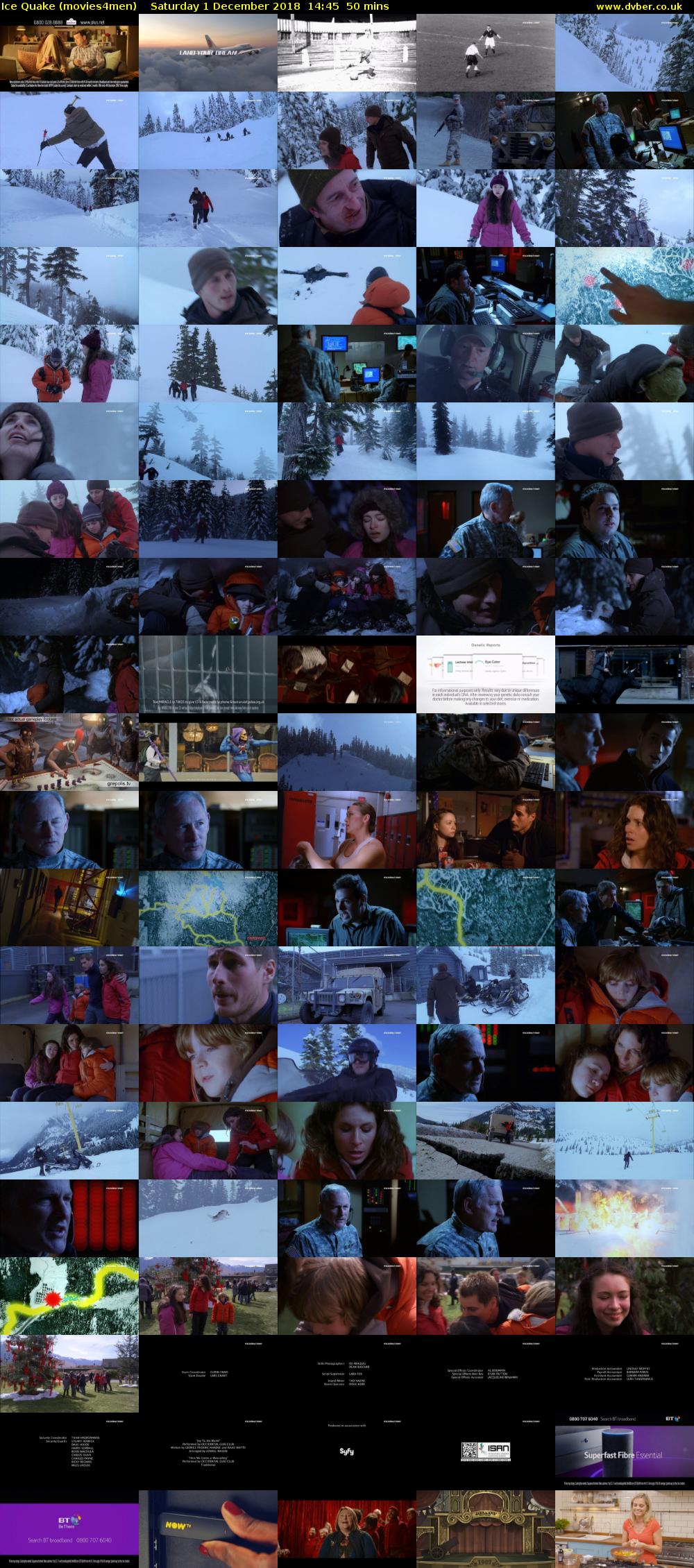 Ice Quake (movies4men) Saturday 1 December 2018 14:45 - 15:35