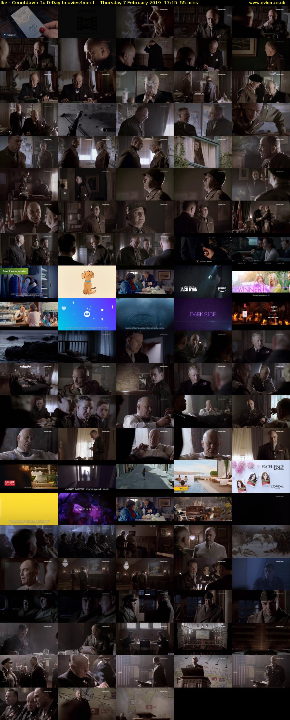 Ike - Countdown To D-Day (movies4men) Thursday 7 February 2019 17:15 - 18:10