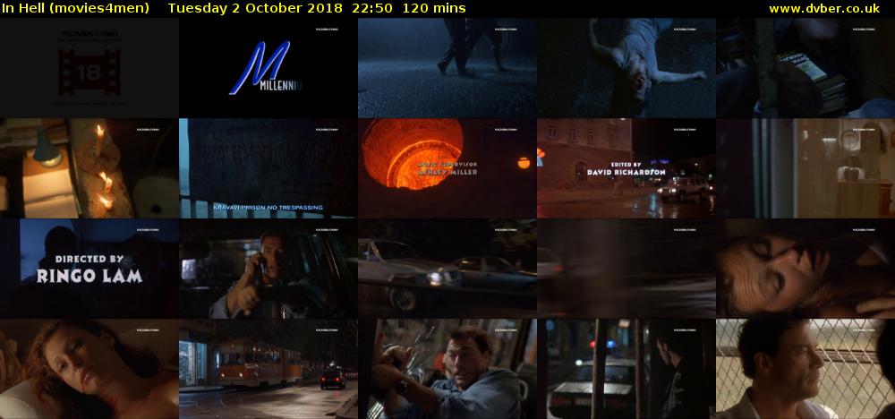 In Hell (movies4men) Tuesday 2 October 2018 22:50 - 00:50