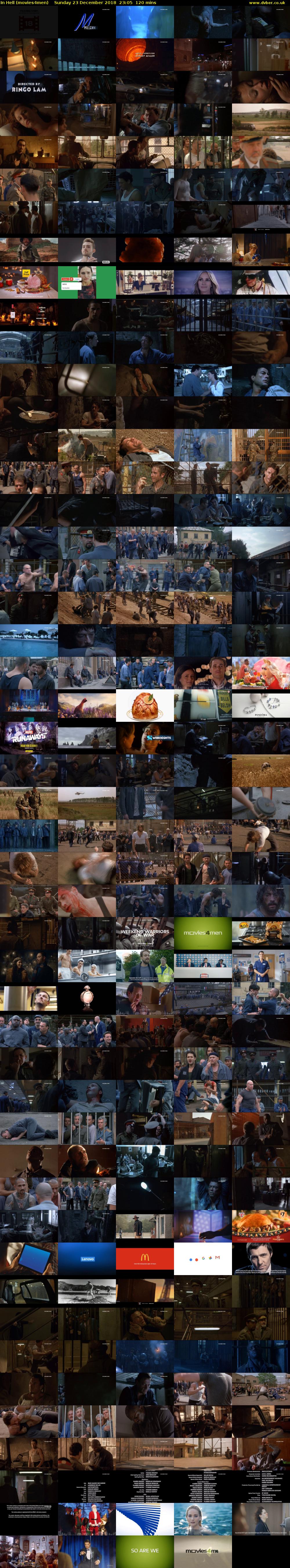 In Hell (movies4men) Sunday 23 December 2018 23:05 - 01:05