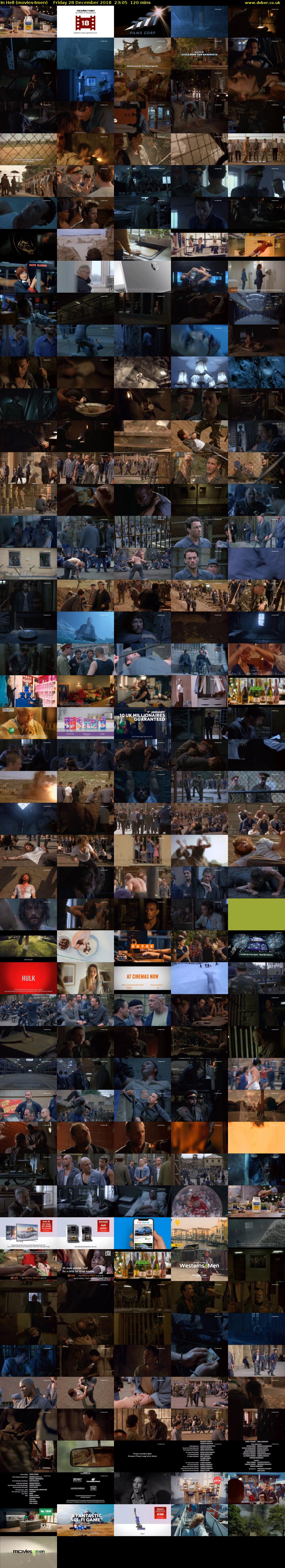 In Hell (movies4men) Friday 28 December 2018 23:05 - 01:05