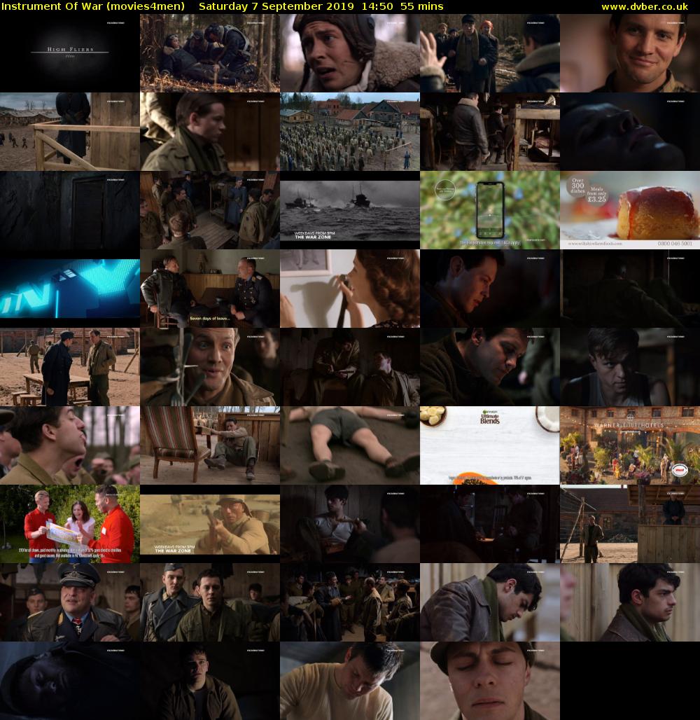 Instrument Of War (movies4men) Saturday 7 September 2019 14:50 - 15:45