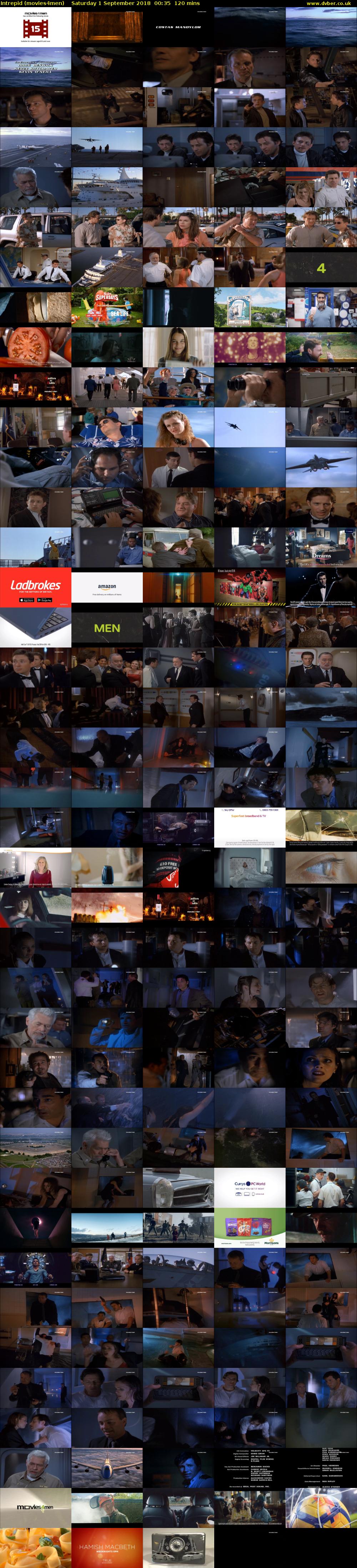 Intrepid (movies4men) Saturday 1 September 2018 00:35 - 02:35