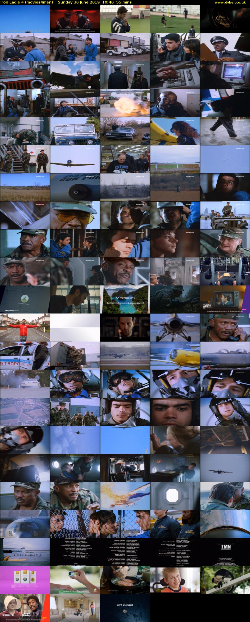 Iron Eagle 4 (movies4men) Sunday 30 June 2019 10:40 - 11:35