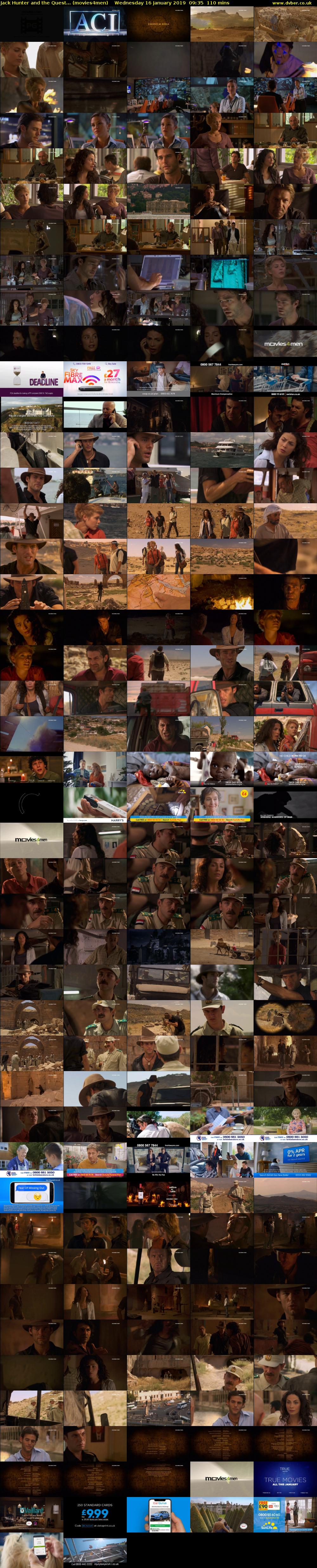 Jack Hunter and the Quest... (movies4men) Wednesday 16 January 2019 09:35 - 11:25