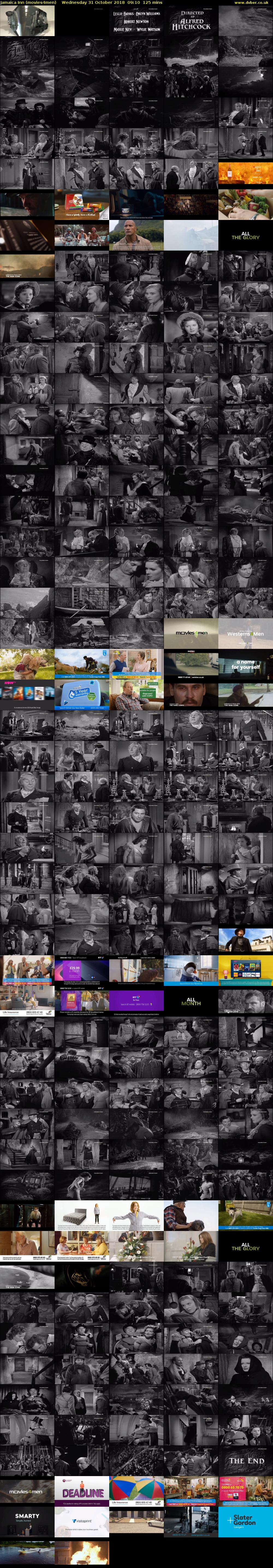 Jamaica Inn (movies4men) Wednesday 31 October 2018 09:10 - 11:15