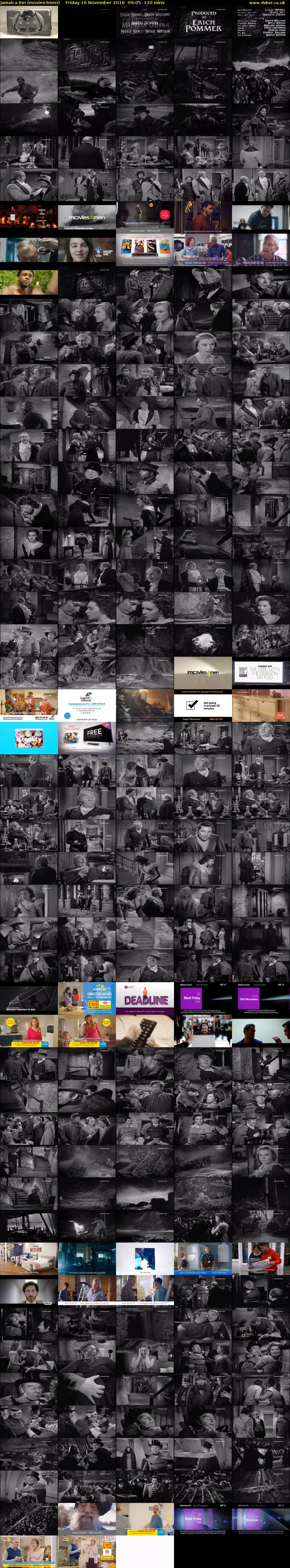 Jamaica Inn (movies4men) Friday 16 November 2018 09:05 - 11:05