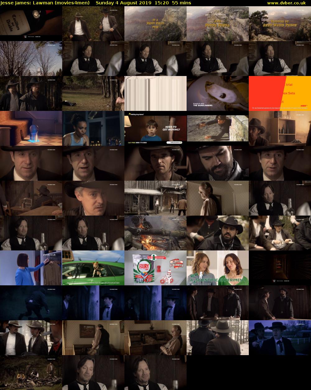 Jesse James: Lawman (movies4men) Sunday 4 August 2019 15:20 - 16:15