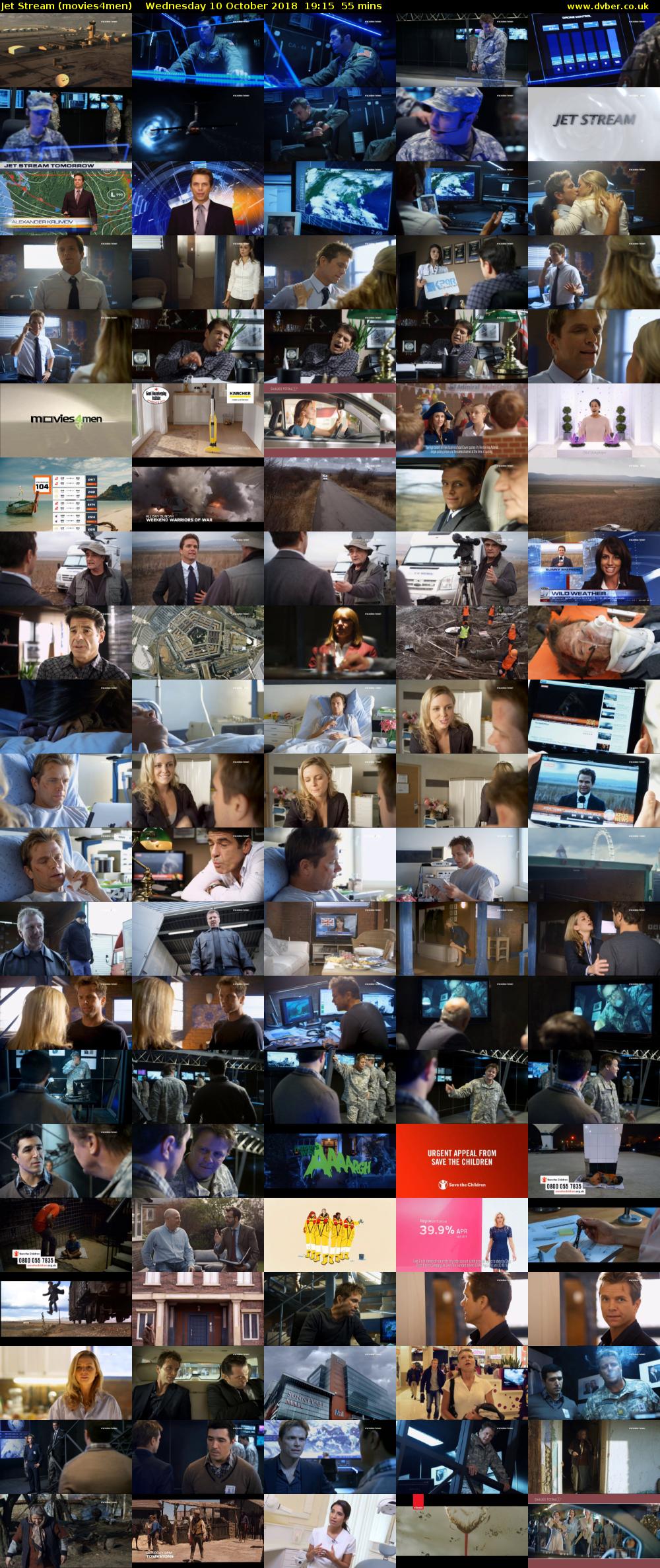 Jet Stream (movies4men) Wednesday 10 October 2018 19:15 - 20:10