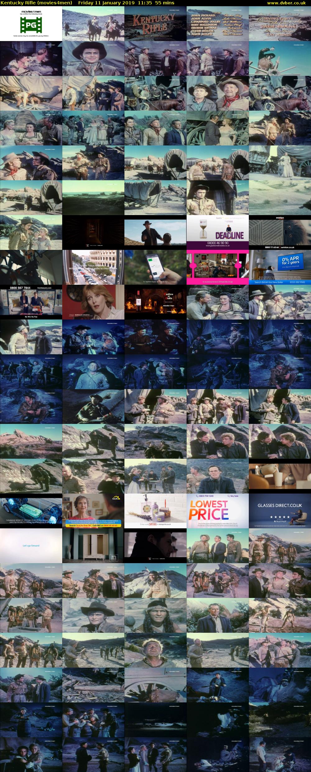 Kentucky Rifle (movies4men) Friday 11 January 2019 11:35 - 12:30