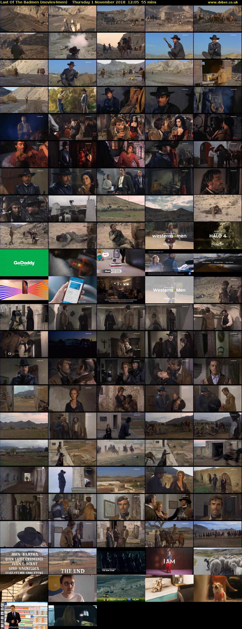 Last Of The Badmen (movies4men) Thursday 1 November 2018 12:05 - 13:00