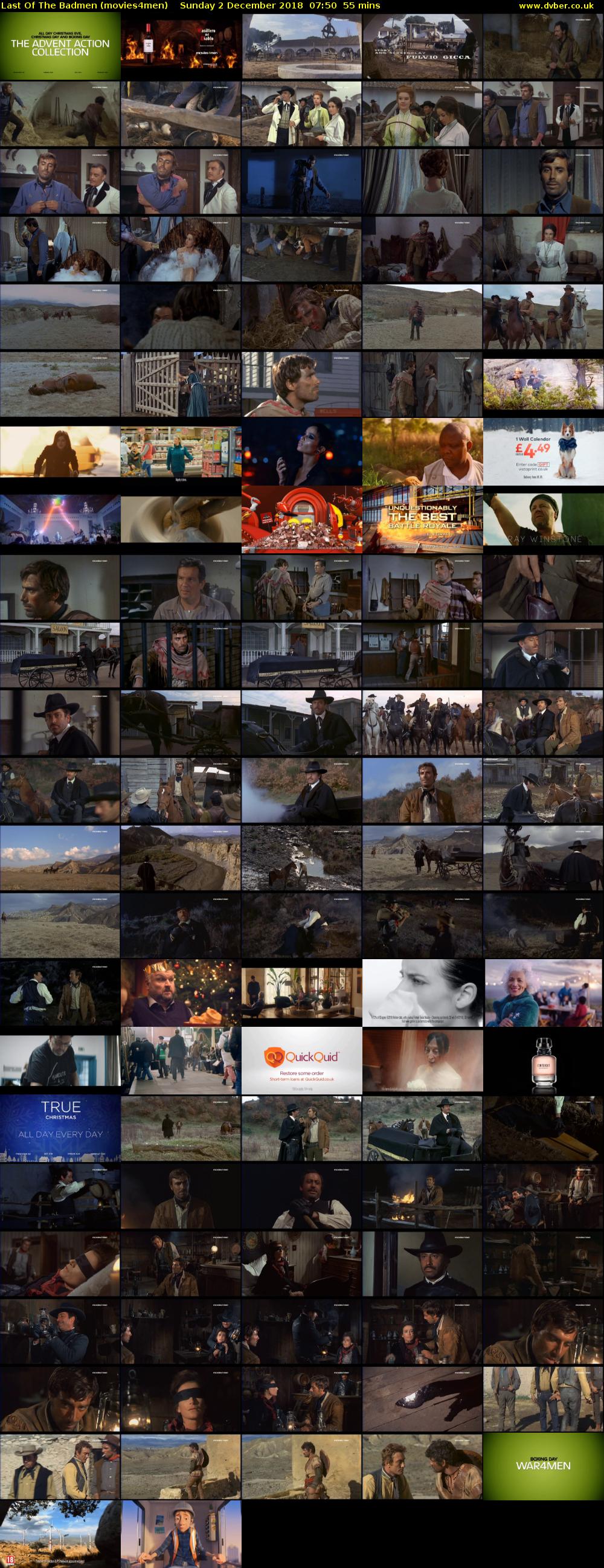 Last Of The Badmen (movies4men) Sunday 2 December 2018 07:50 - 08:45