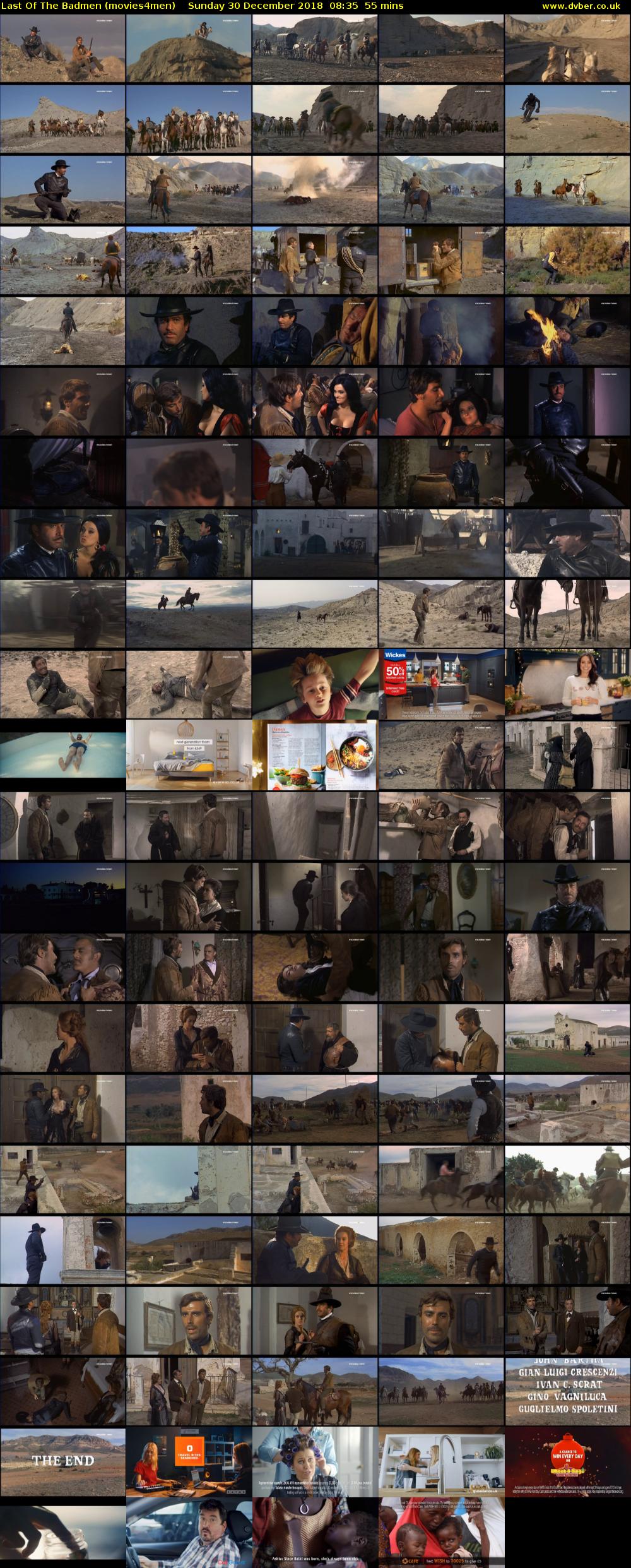 Last Of The Badmen (movies4men) Sunday 30 December 2018 08:35 - 09:30