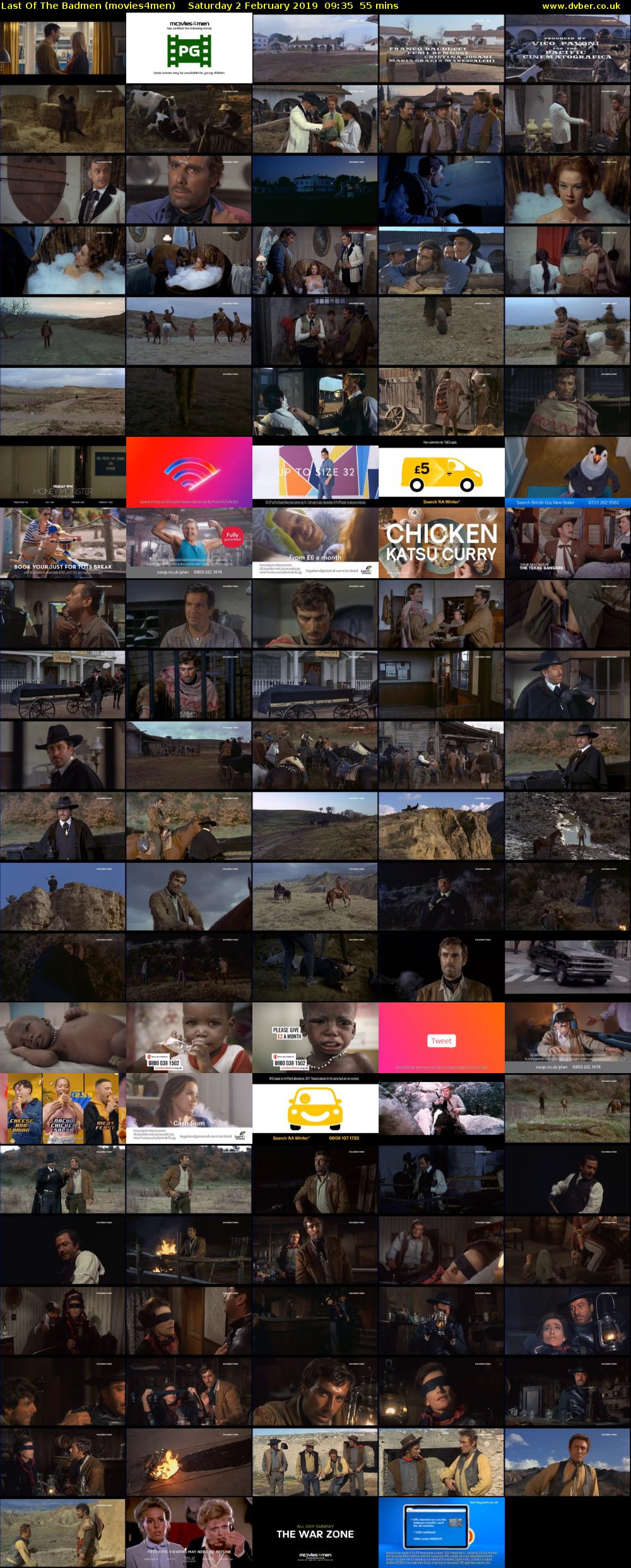 Last Of The Badmen (movies4men) Saturday 2 February 2019 09:35 - 10:30