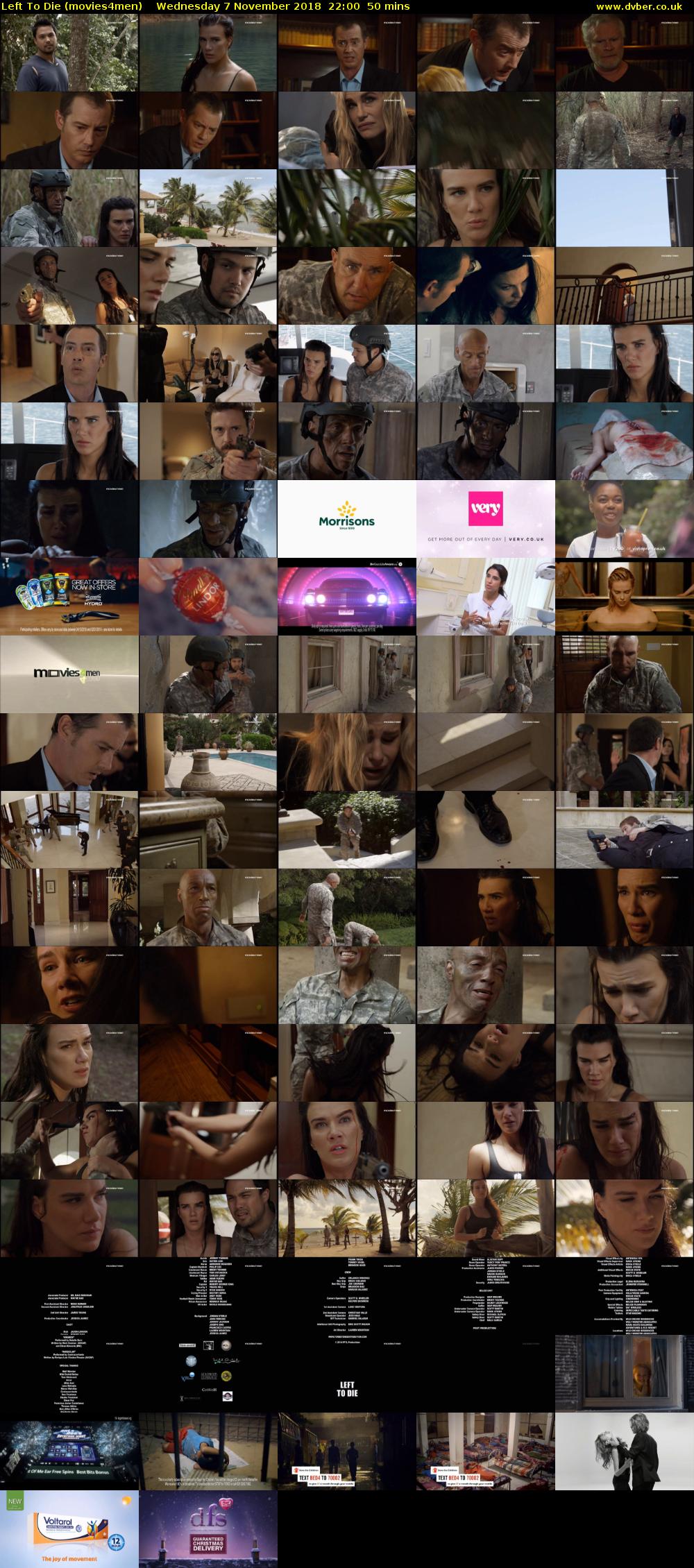 Left To Die (movies4men) Wednesday 7 November 2018 22:00 - 22:50