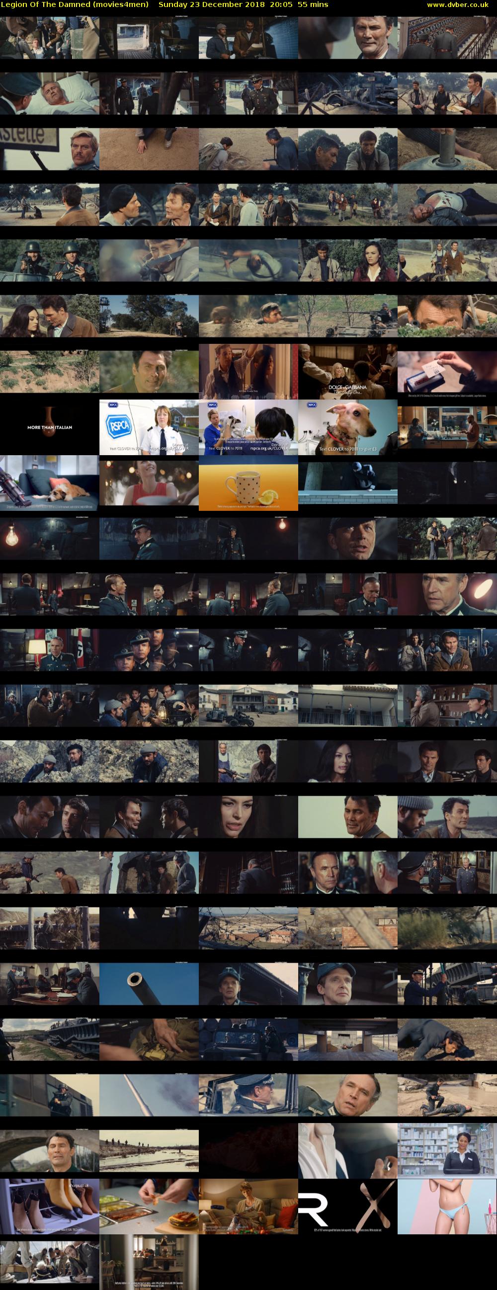 Legion Of The Damned (movies4men) Sunday 23 December 2018 20:05 - 21:00