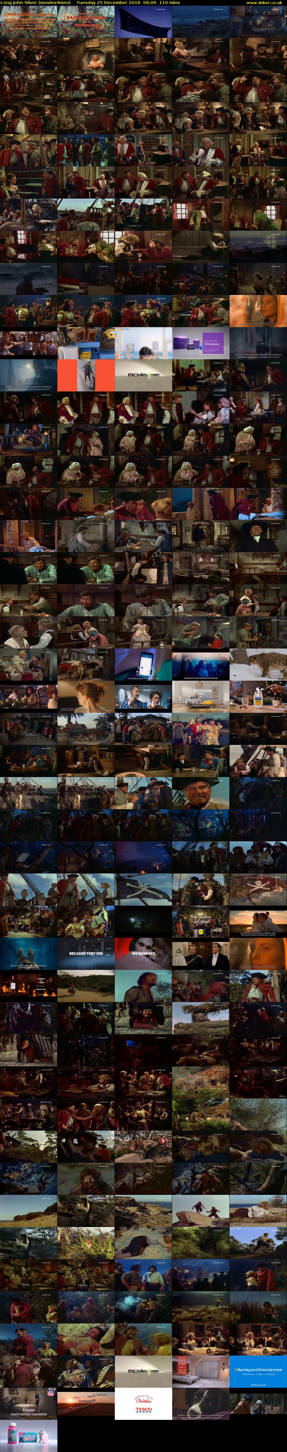 Long John Silver (movies4men) Tuesday 25 December 2018 06:00 - 07:50
