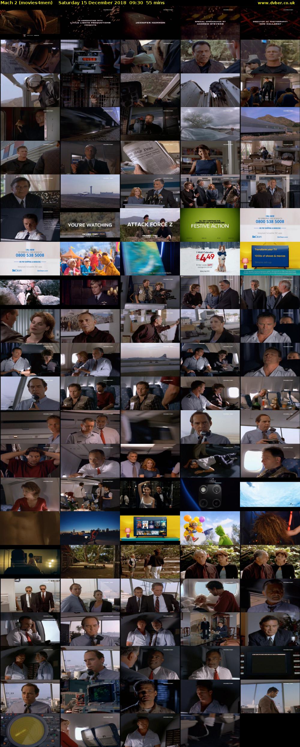 Mach 2 (movies4men) Saturday 15 December 2018 09:30 - 10:25