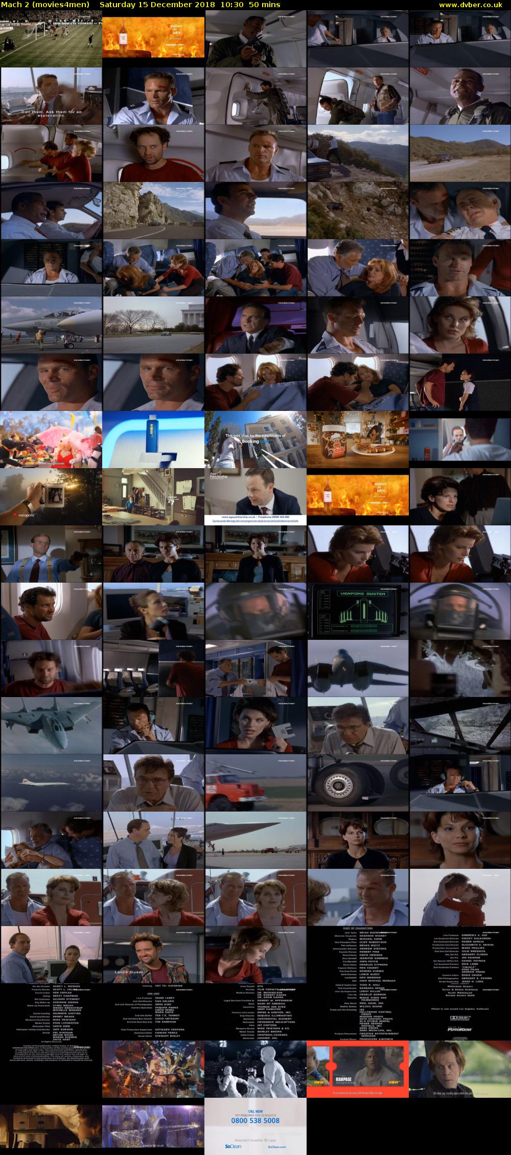 Mach 2 (movies4men) Saturday 15 December 2018 10:30 - 11:20