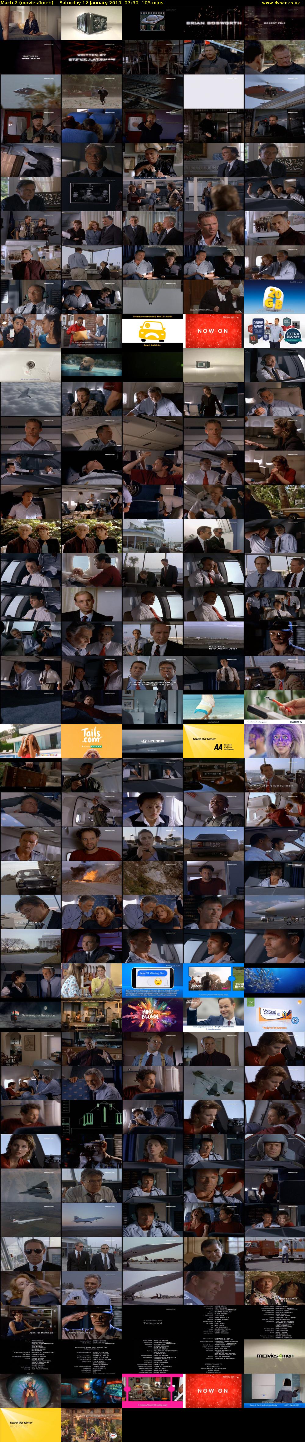 Mach 2 (movies4men) Saturday 12 January 2019 07:50 - 09:35