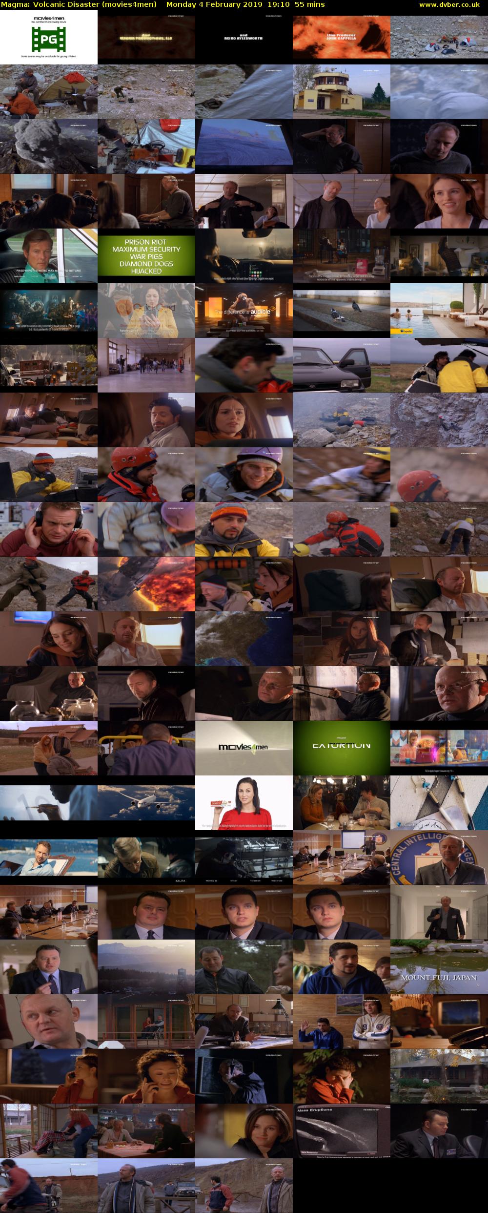 Magma: Volcanic Disaster (movies4men) Monday 4 February 2019 19:10 - 20:05