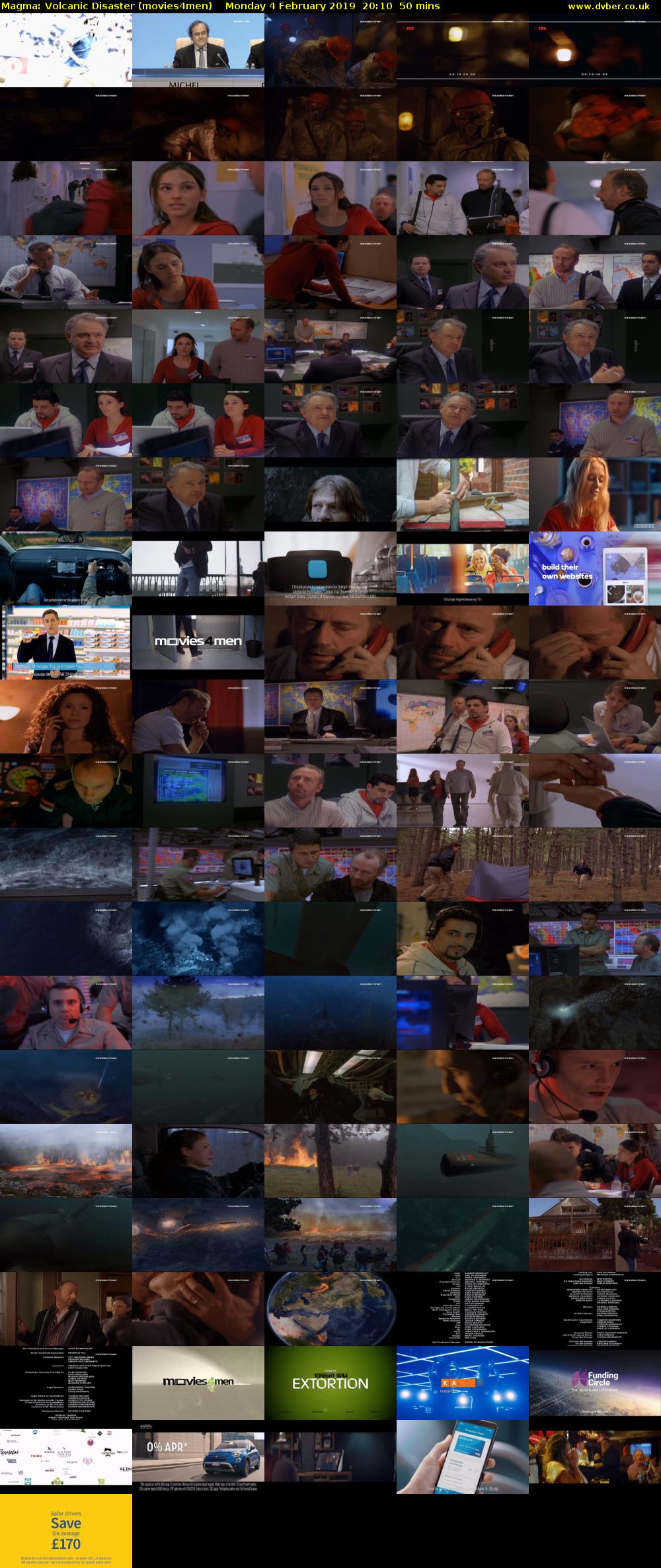 Magma: Volcanic Disaster (movies4men) Monday 4 February 2019 20:10 - 21:00