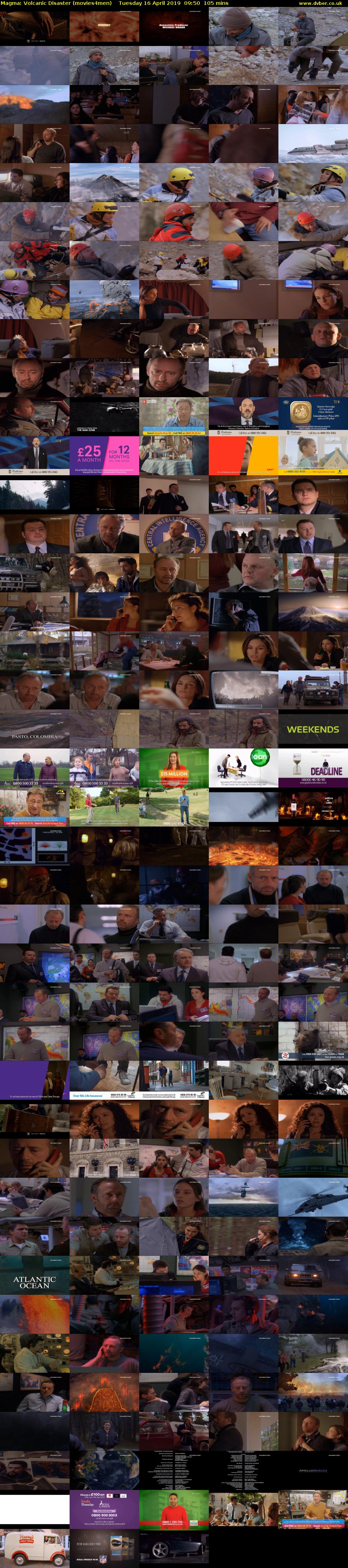 Magma: Volcanic Disaster (movies4men) Tuesday 16 April 2019 09:50 - 11:35