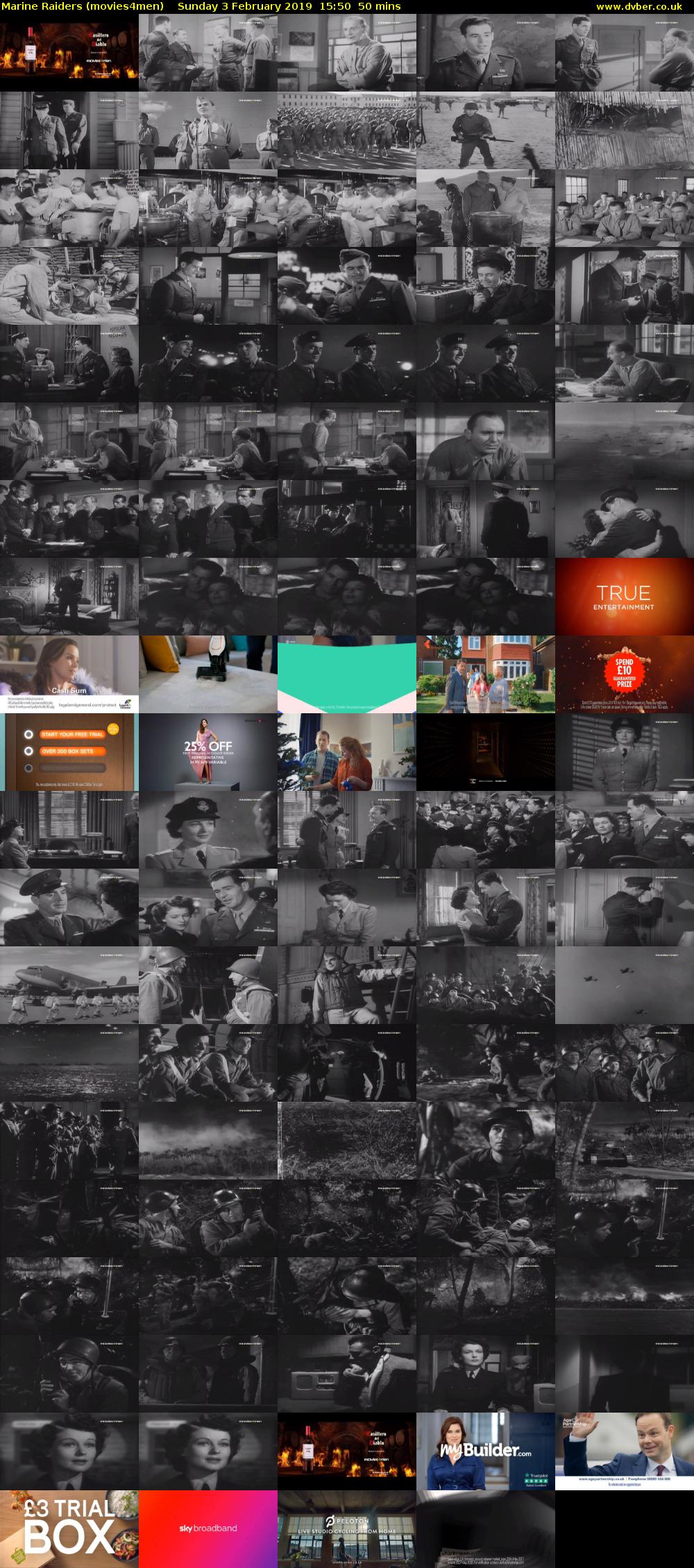 Marine Raiders (movies4men) Sunday 3 February 2019 15:50 - 16:40