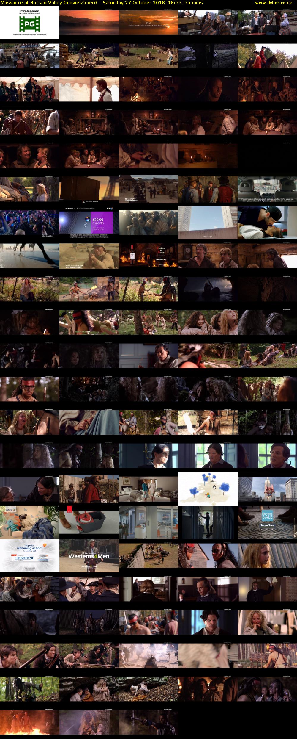 Massacre at Buffalo Valley (movies4men) Saturday 27 October 2018 18:55 - 19:50