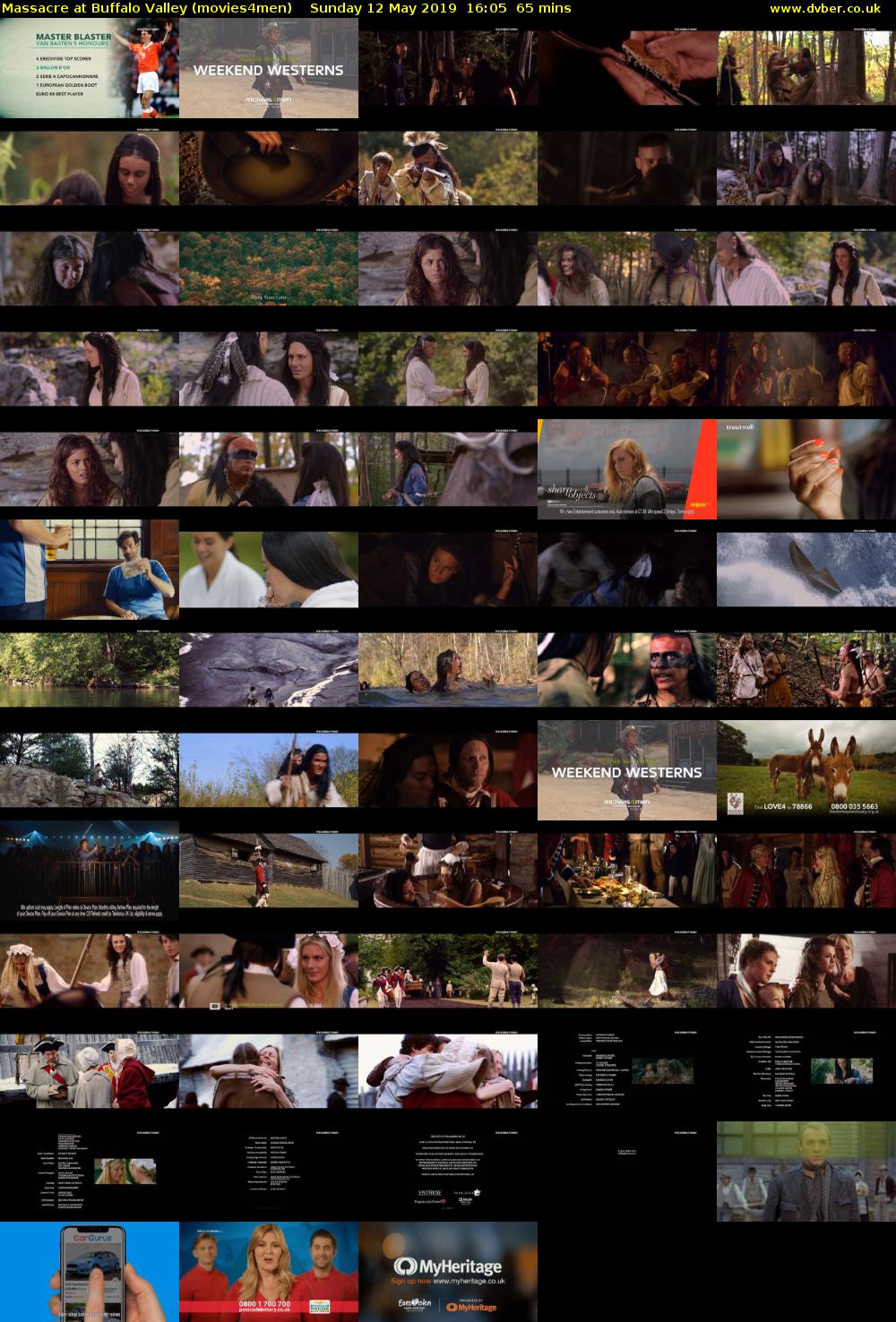 Massacre at Buffalo Valley (movies4men) Sunday 12 May 2019 16:05 - 17:10