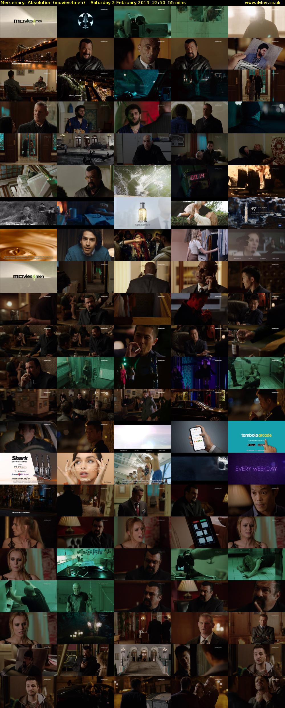 Mercenary: Absolution (movies4men) Saturday 2 February 2019 22:50 - 23:45