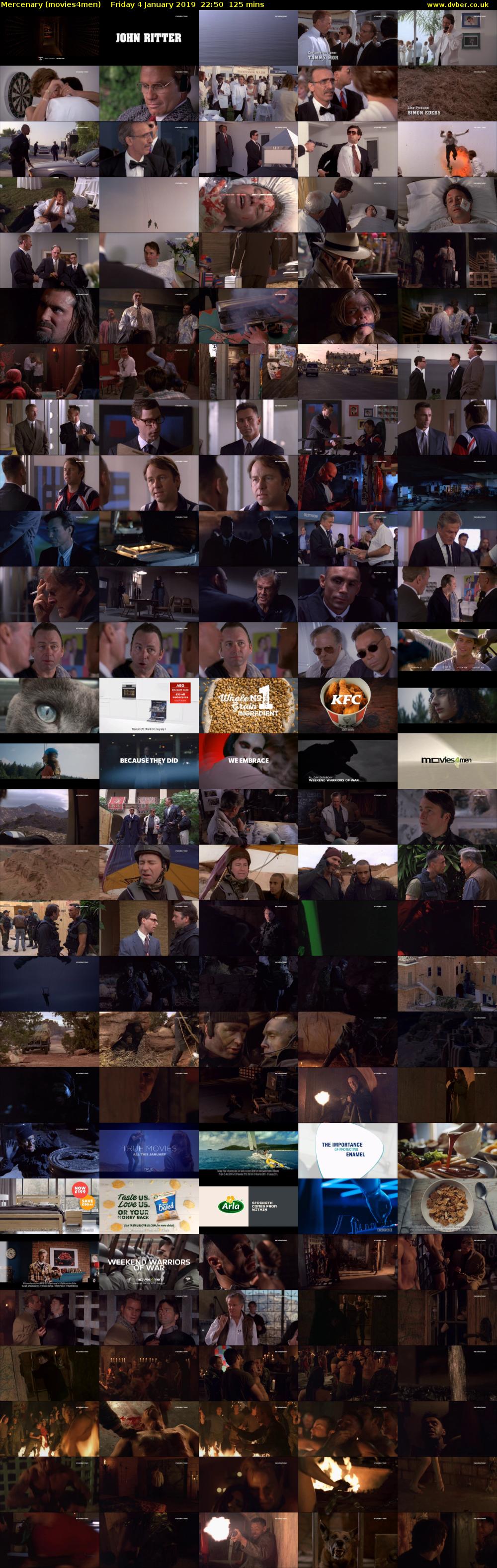 Mercenary (movies4men) Friday 4 January 2019 22:50 - 00:55