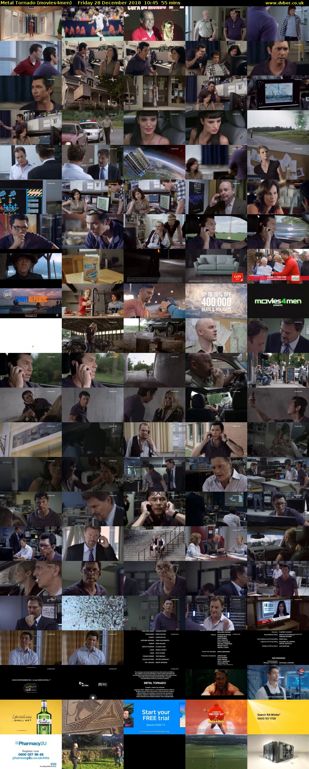 Metal Tornado (movies4men) Friday 28 December 2018 10:45 - 11:40