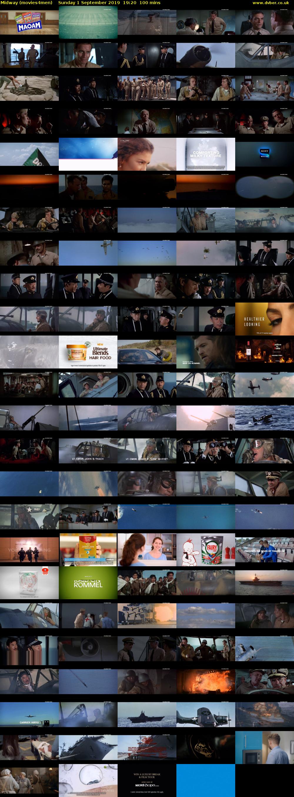 Midway (movies4men) Sunday 1 September 2019 19:20 - 21:00