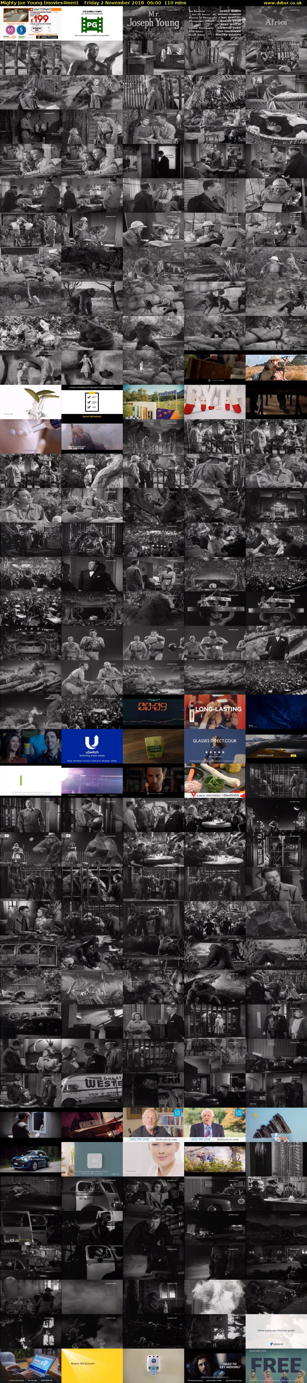 Mighty Joe Young (movies4men) Friday 2 November 2018 06:00 - 07:50