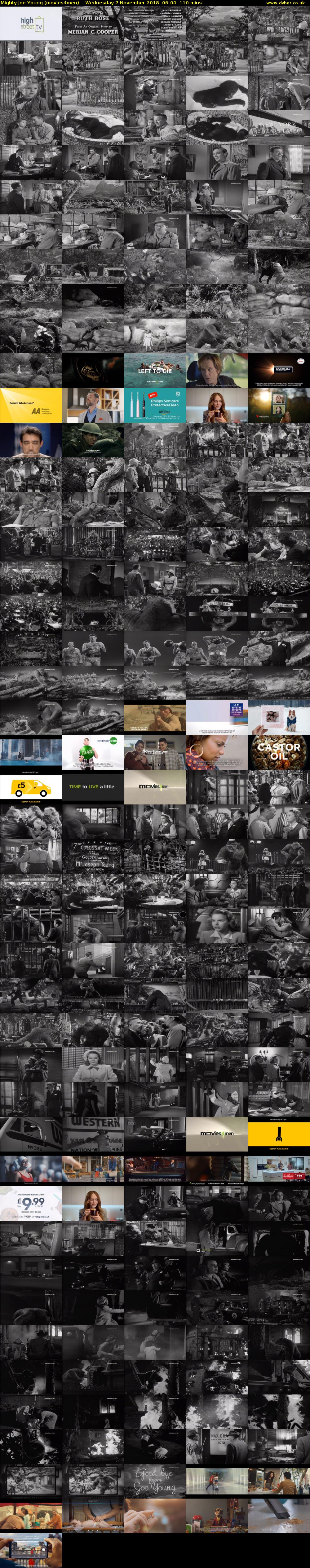 Mighty Joe Young (movies4men) Wednesday 7 November 2018 06:00 - 07:50