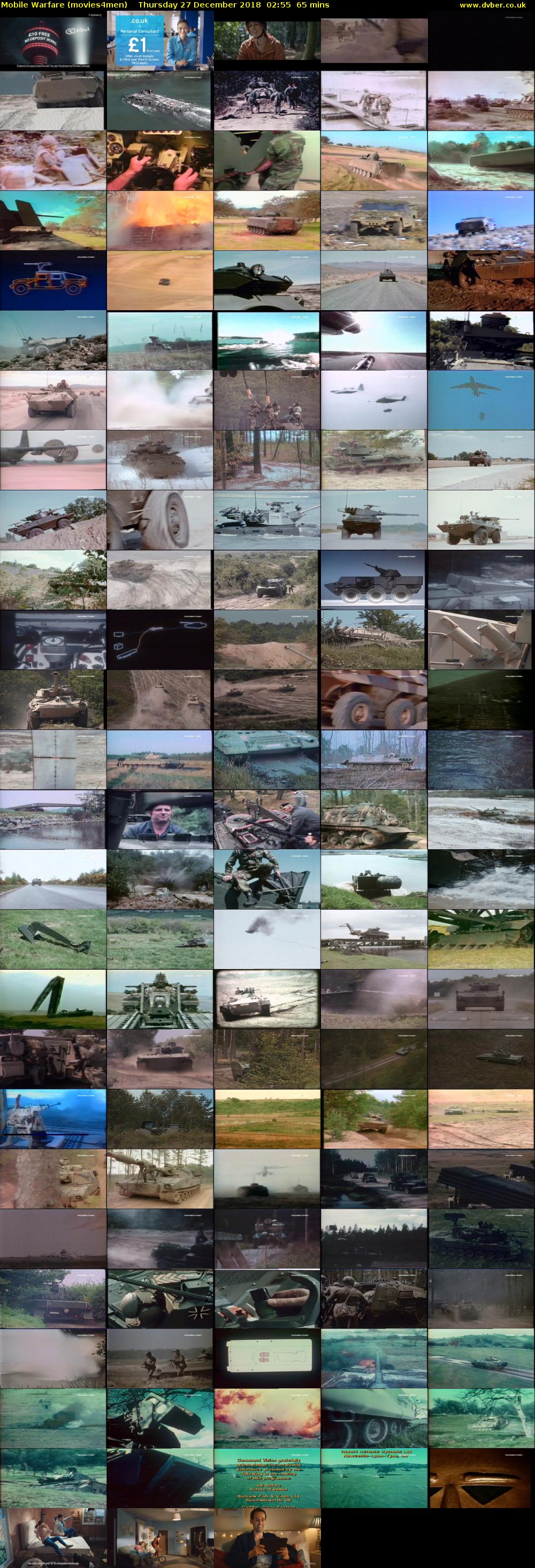 Mobile Warfare (movies4men) Thursday 27 December 2018 02:55 - 04:00