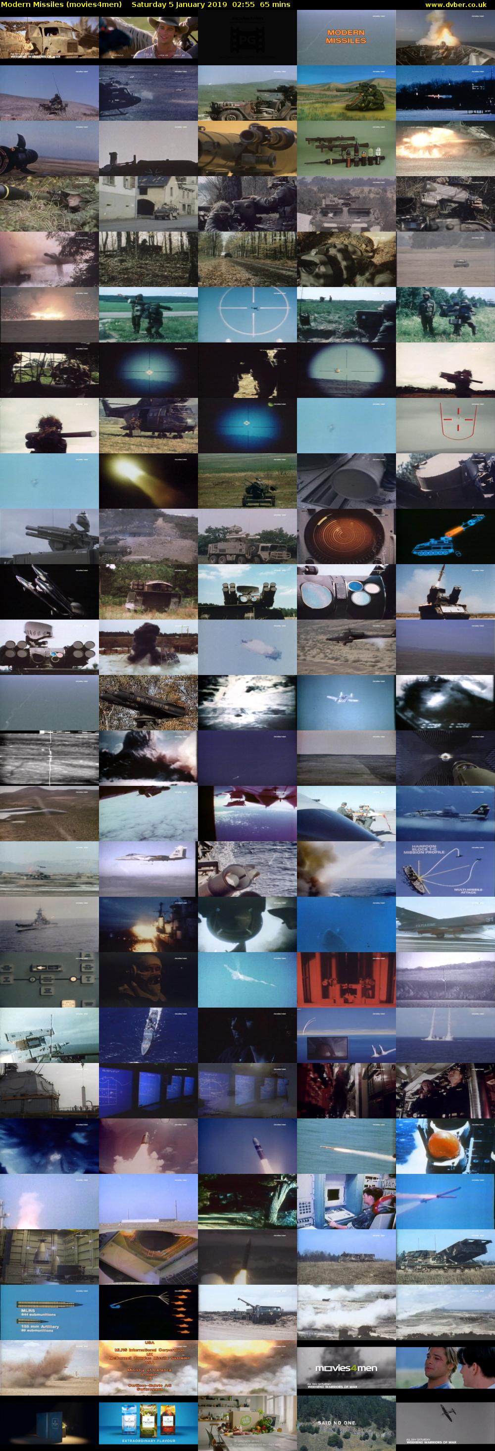 Modern Missiles (movies4men) Saturday 5 January 2019 02:55 - 04:00