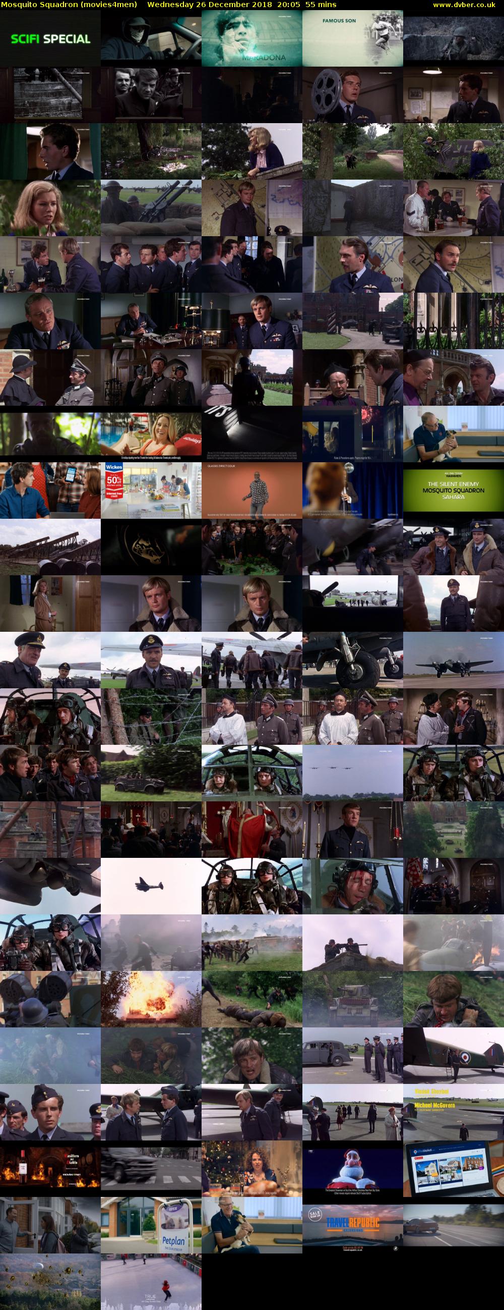 Mosquito Squadron (movies4men) Wednesday 26 December 2018 20:05 - 21:00