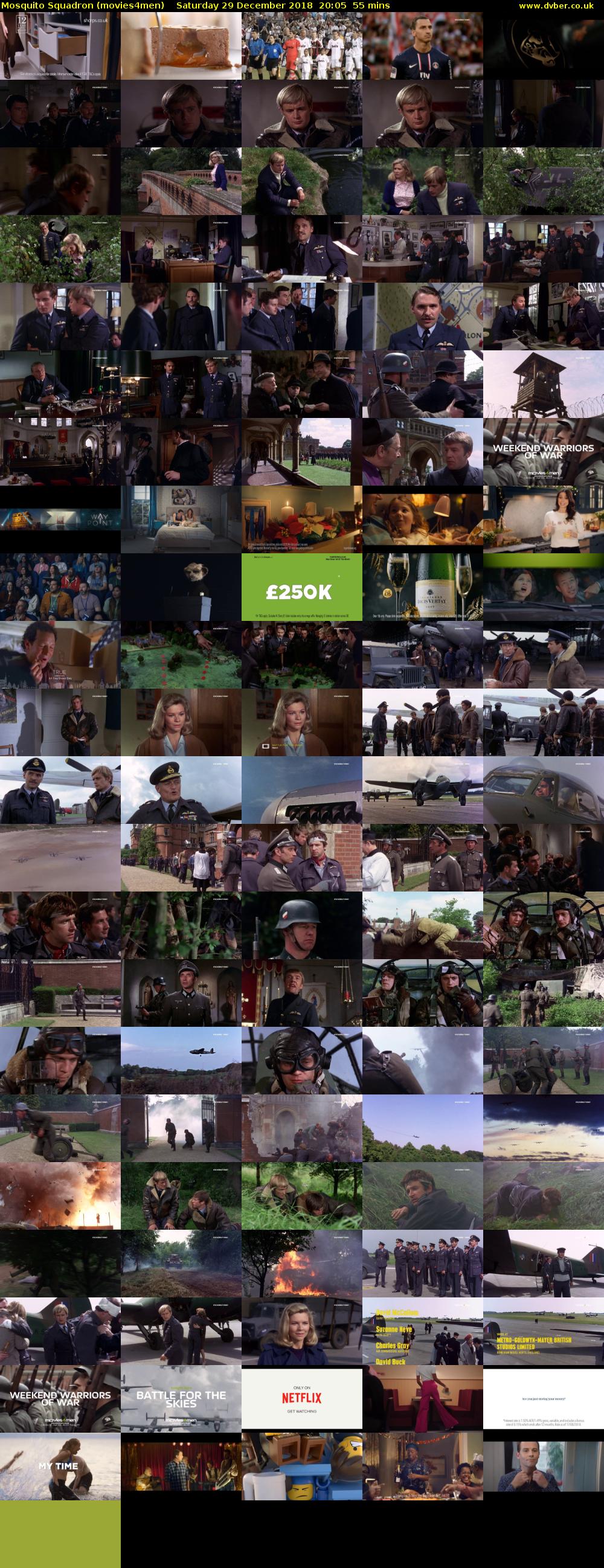 Mosquito Squadron (movies4men) Saturday 29 December 2018 20:05 - 21:00