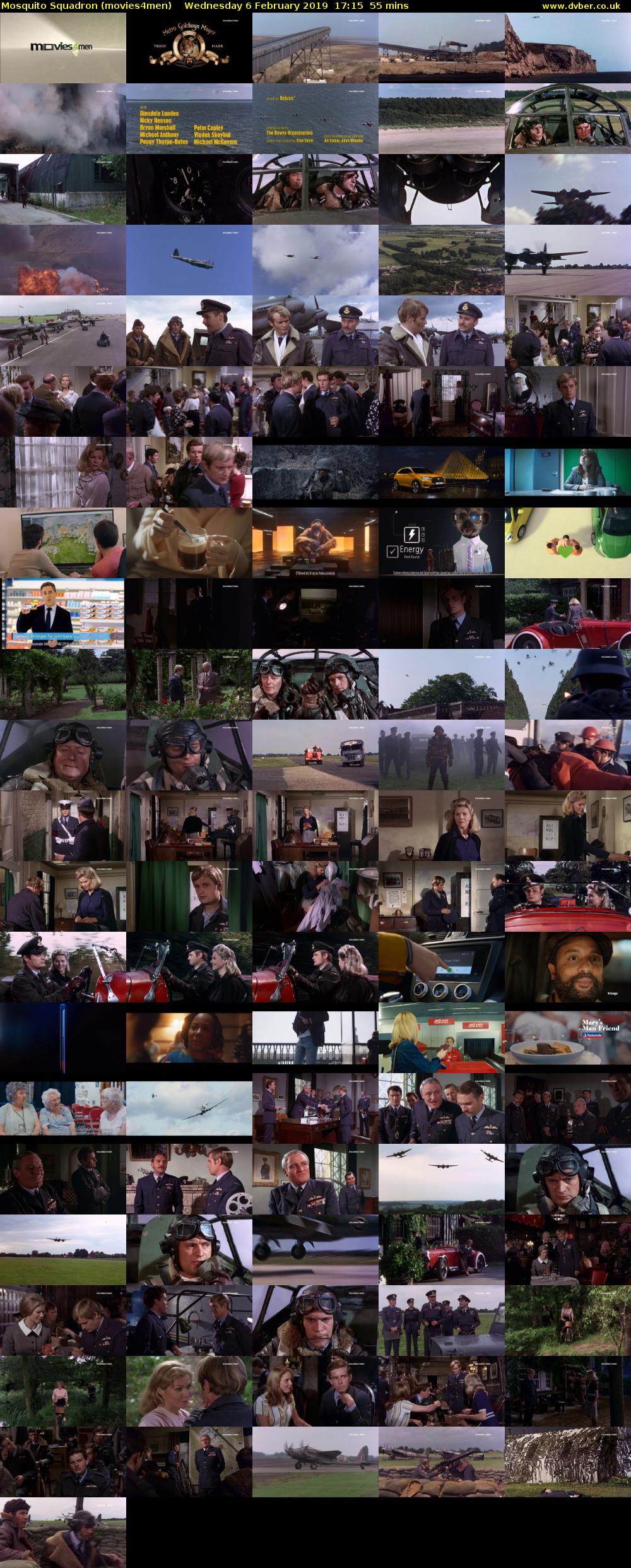 Mosquito Squadron (movies4men) Wednesday 6 February 2019 17:15 - 18:10