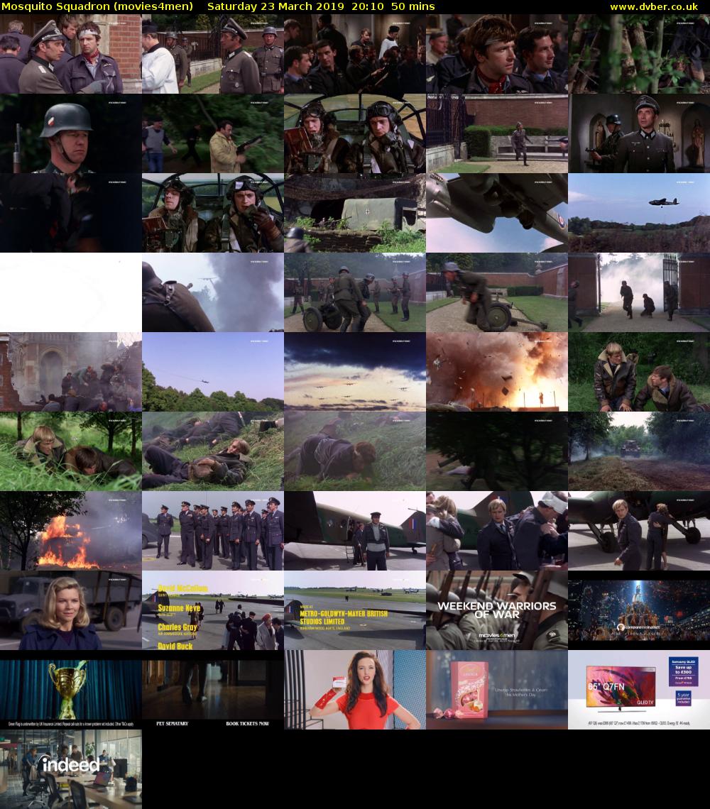 Mosquito Squadron (movies4men) Saturday 23 March 2019 20:10 - 21:00