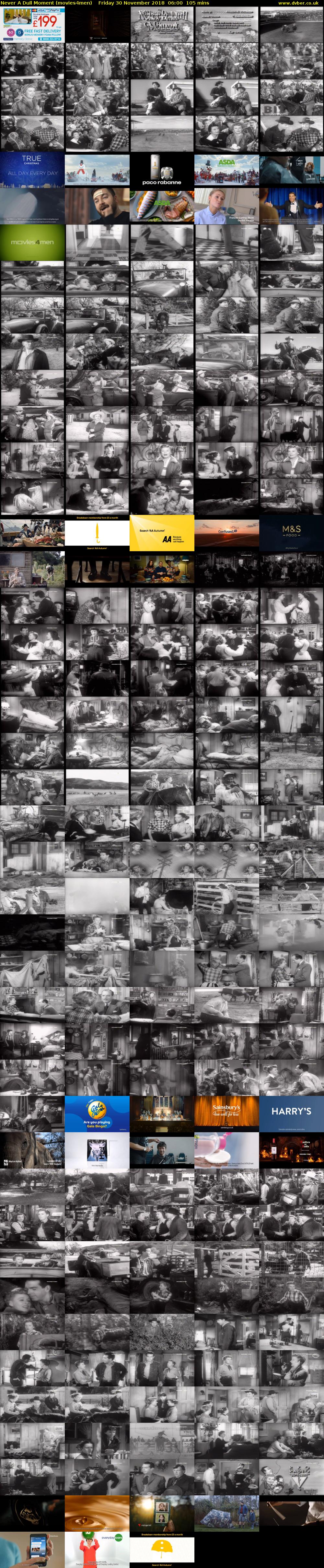 Never A Dull Moment (movies4men) Friday 30 November 2018 06:00 - 07:45